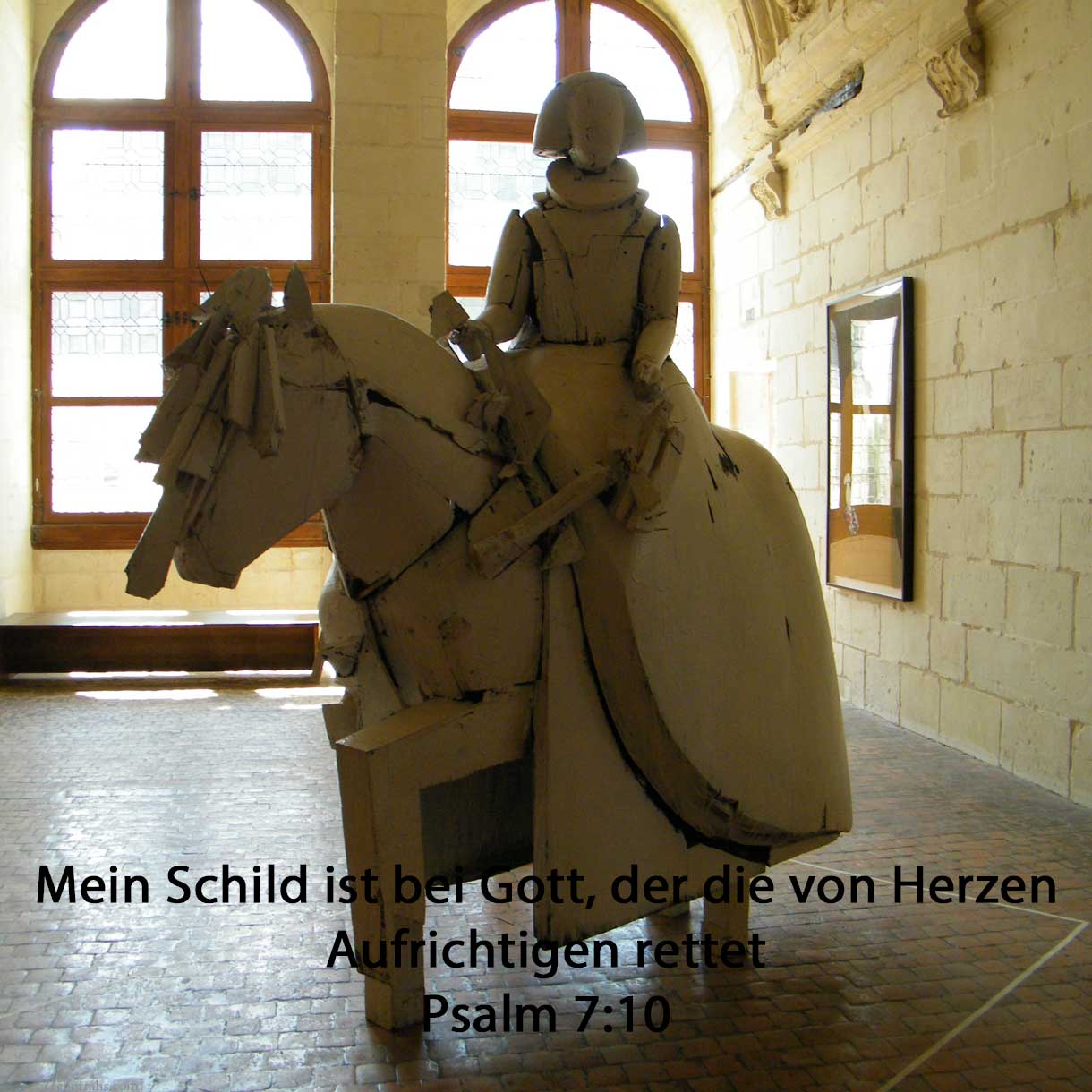 Mein Schild ist bei Gott, der die von Herzen Aufrichtigen rettet ( Psalm 7,10 ) 